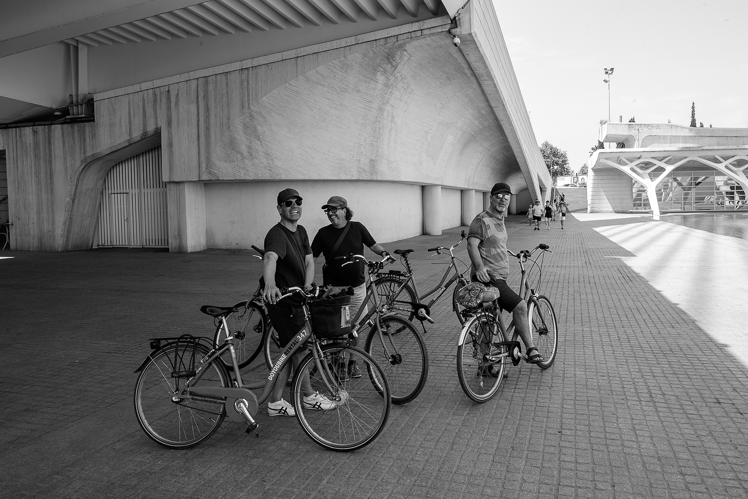 Radfahrer in Valencia 05